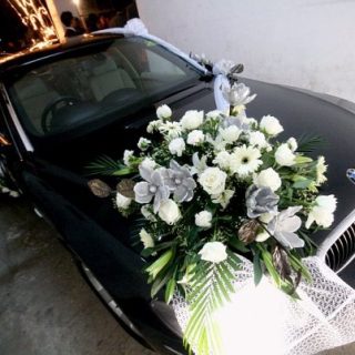 Wedding Car Decoration-606-Installation