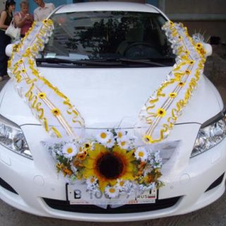Wedding Car Decoration-611-Installation