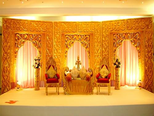 Wedding Stage Decoration Setup-122